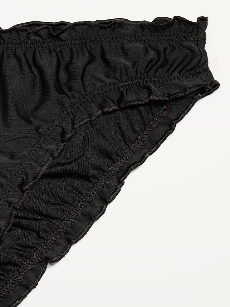 L'image numéro 9 présente Bas de maillot de bain taille mi-basse à volants