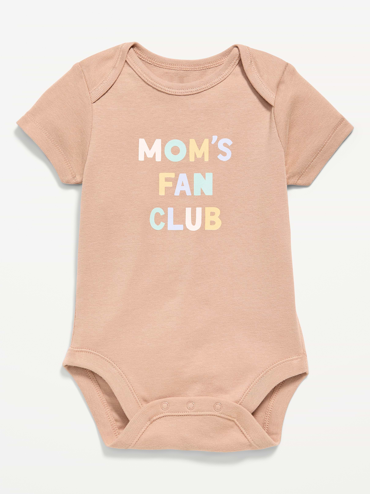 Image number 1 showing, Short-Sleeve Graphic Bodysuit for Baby