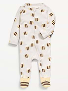 Image number 2 showing, 2-Way-Zip Sleep & Play Footed One-Piece for Baby