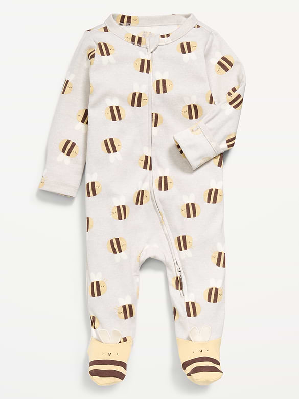2-Way-Zip Sleep & Play Footed One-Piece for Baby