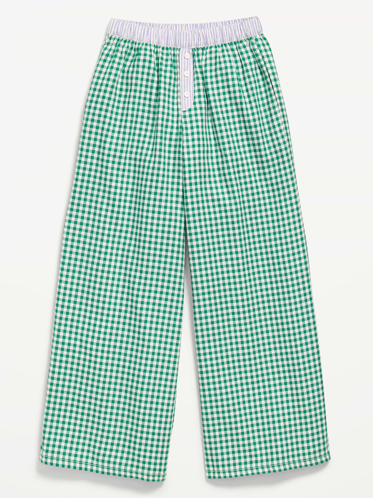 Image number 4 showing, Pull-On Loose Twill Pants for Girls