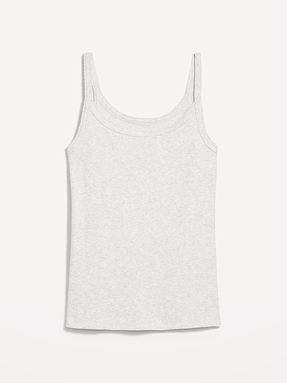 Camisole en tricot côtelé