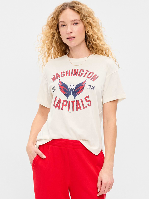 NHL Crew-Neck T-Shirt for Women