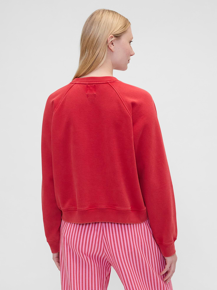 Image 2 of 8, Gap × Summer Fridays Oversized Raglan Logo Sweatshirt