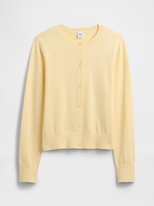 Kids Crewneck Cardigan