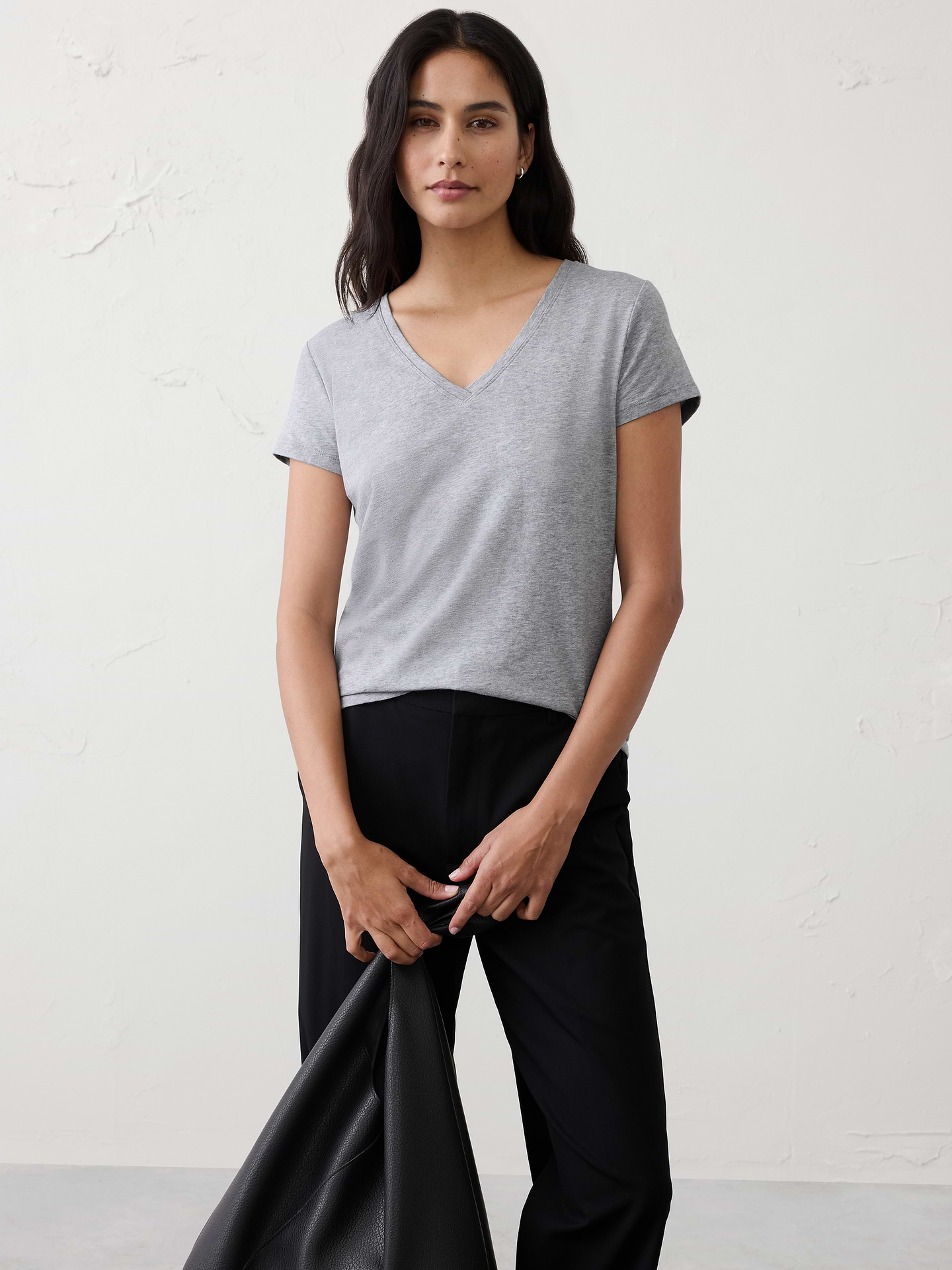 Image number 1 showing, Timeless V-Neck T-Shirt