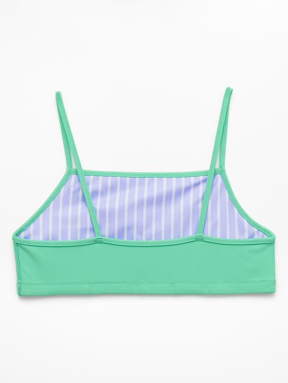 Athleta Girl Reversible Square Neck Bikini Top