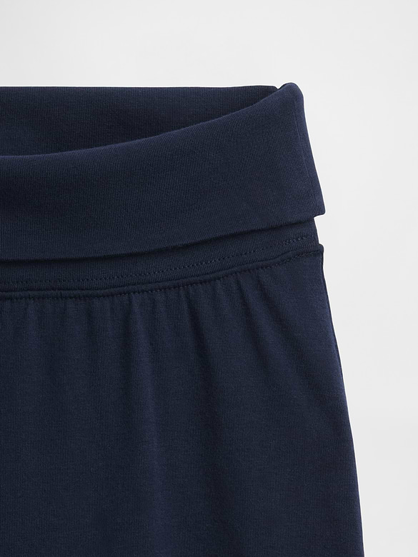 Kids Wide-Leg Foldover Leggings