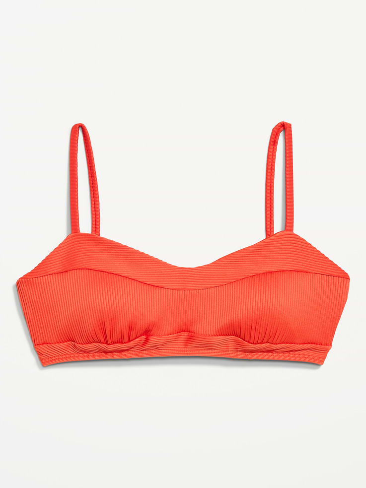 Image number 4 showing, Ribbed Bra Bikini Swim Top