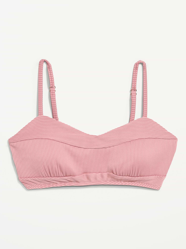 Image number 4 showing, Ribbed Bra Bikini Swim Top