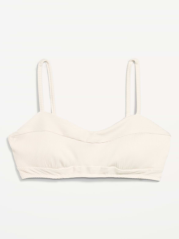 Ribbed Bra Bikini Swim Top