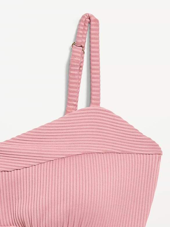 Ribbed Bra Bikini Swim Top