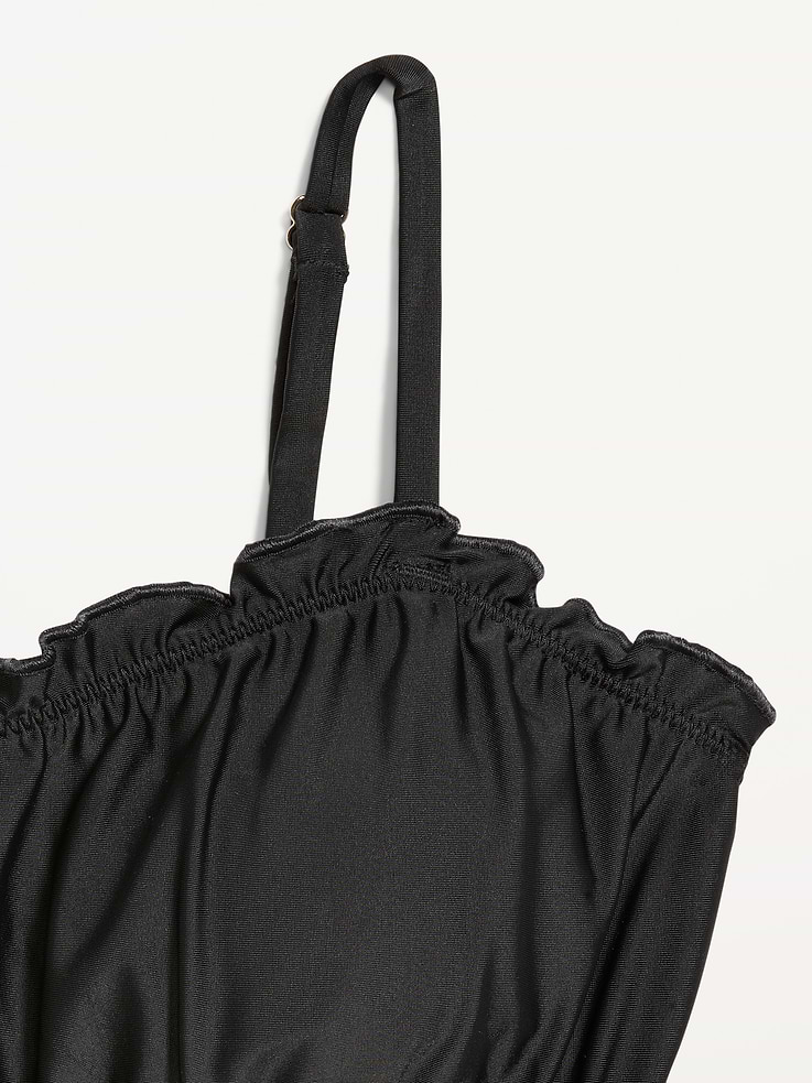 Image number 9 showing, Scoop-Neck Ruffle Swim Top