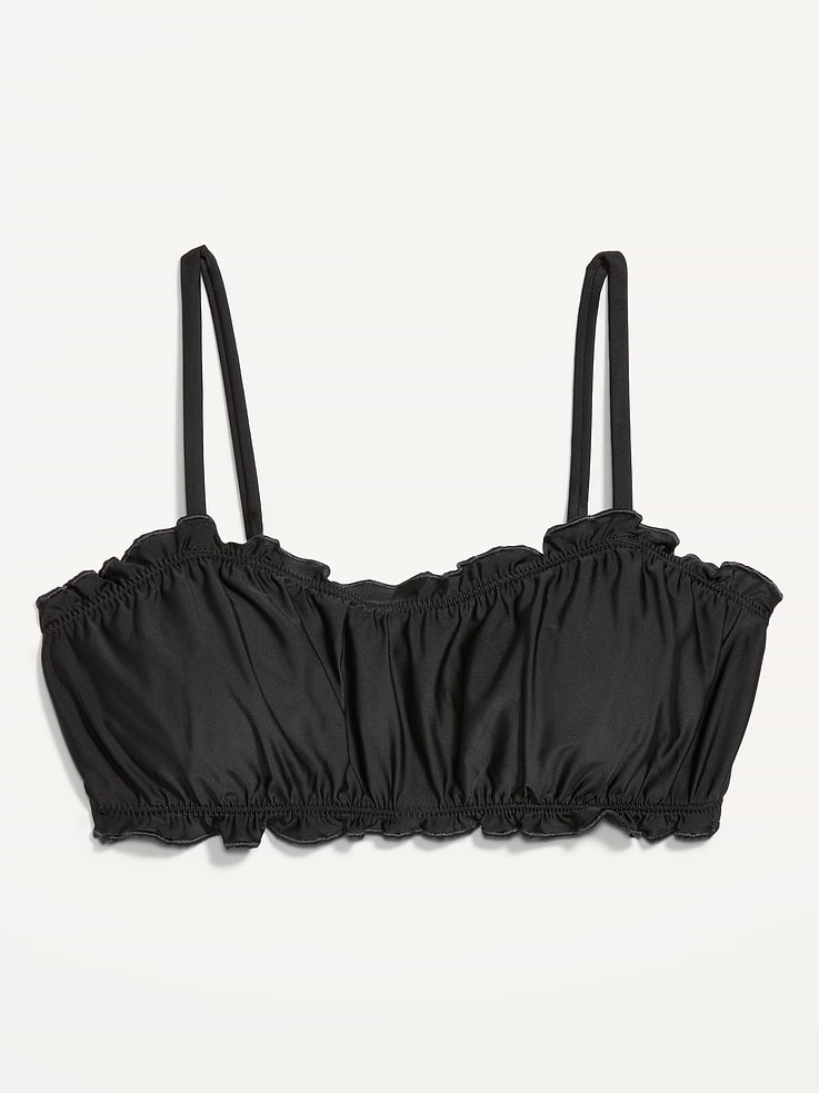Image number 4 showing, Scoop-Neck Ruffle Swim Top