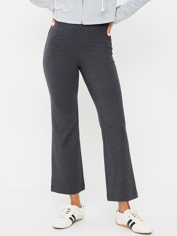 High-Waisted Fashion Kick Flare Leggings