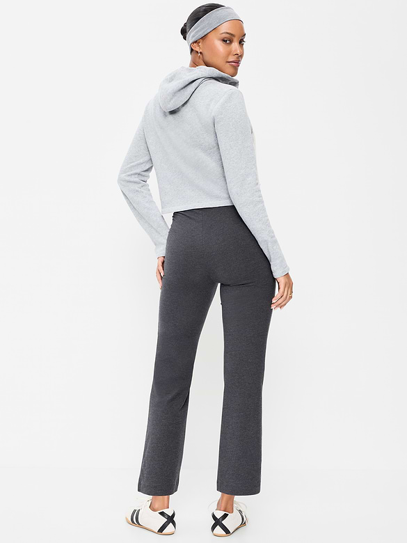 High-Waisted Fashion Kick Flare Leggings
