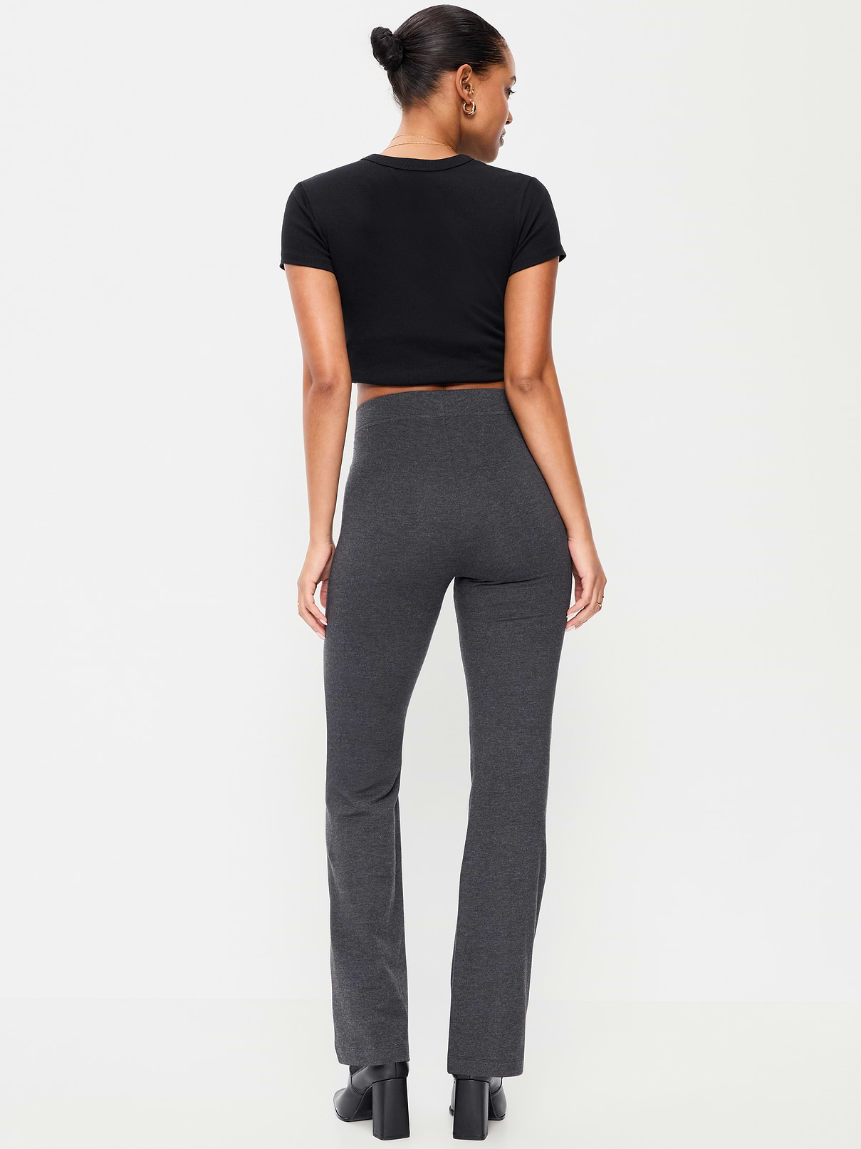 Image number 3 showing, High-Waisted Fashion Flare Leggings