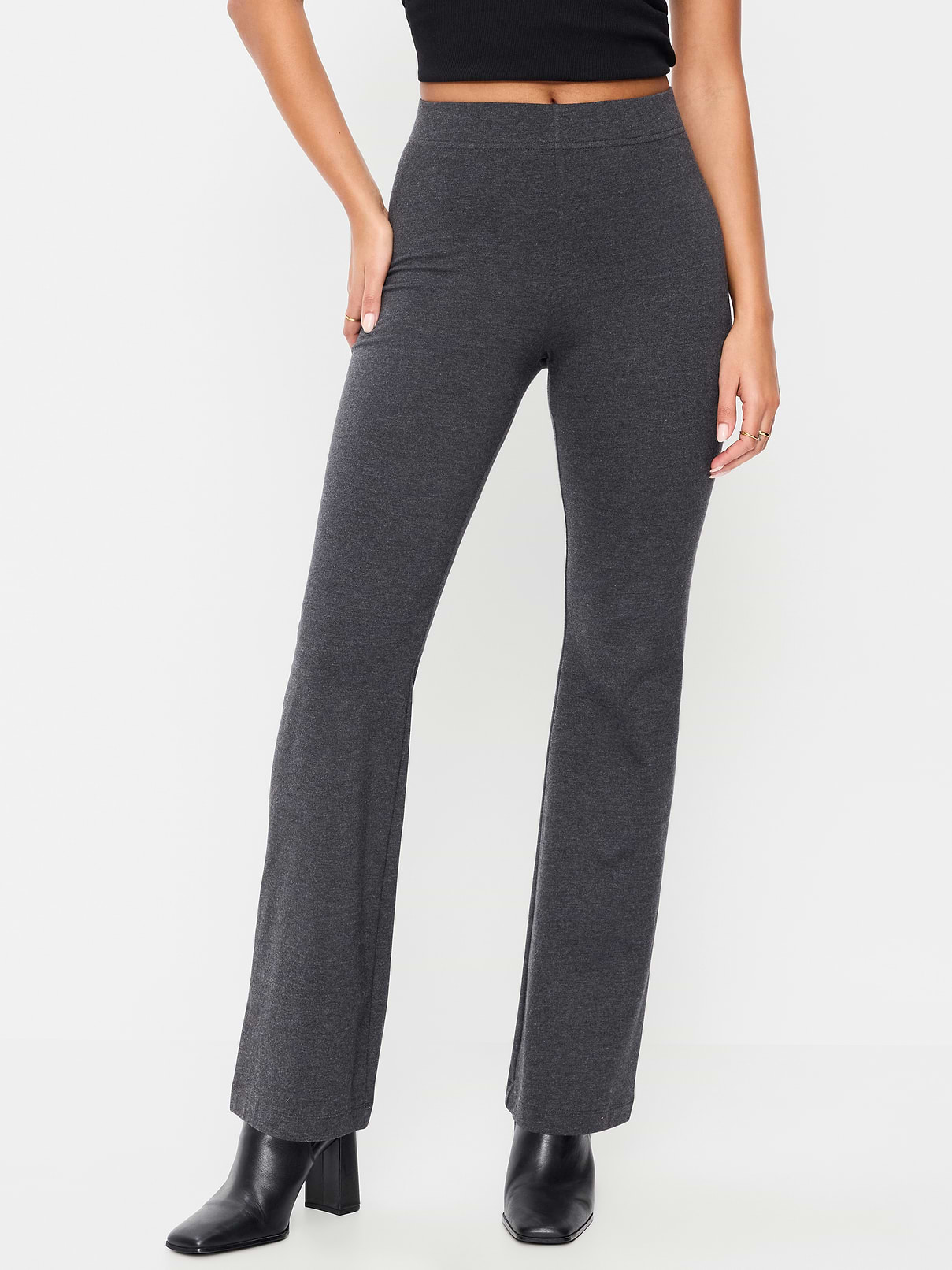 Image number 2 showing, High-Waisted Fashion Flare Leggings