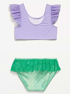 Image number 2 showing, Ruffled Bikini Swim Set for Toddler Girls