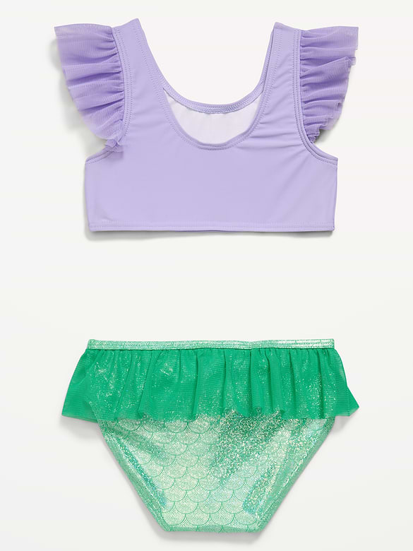 Ruffled Bikini Swim Set for Toddler Girls
