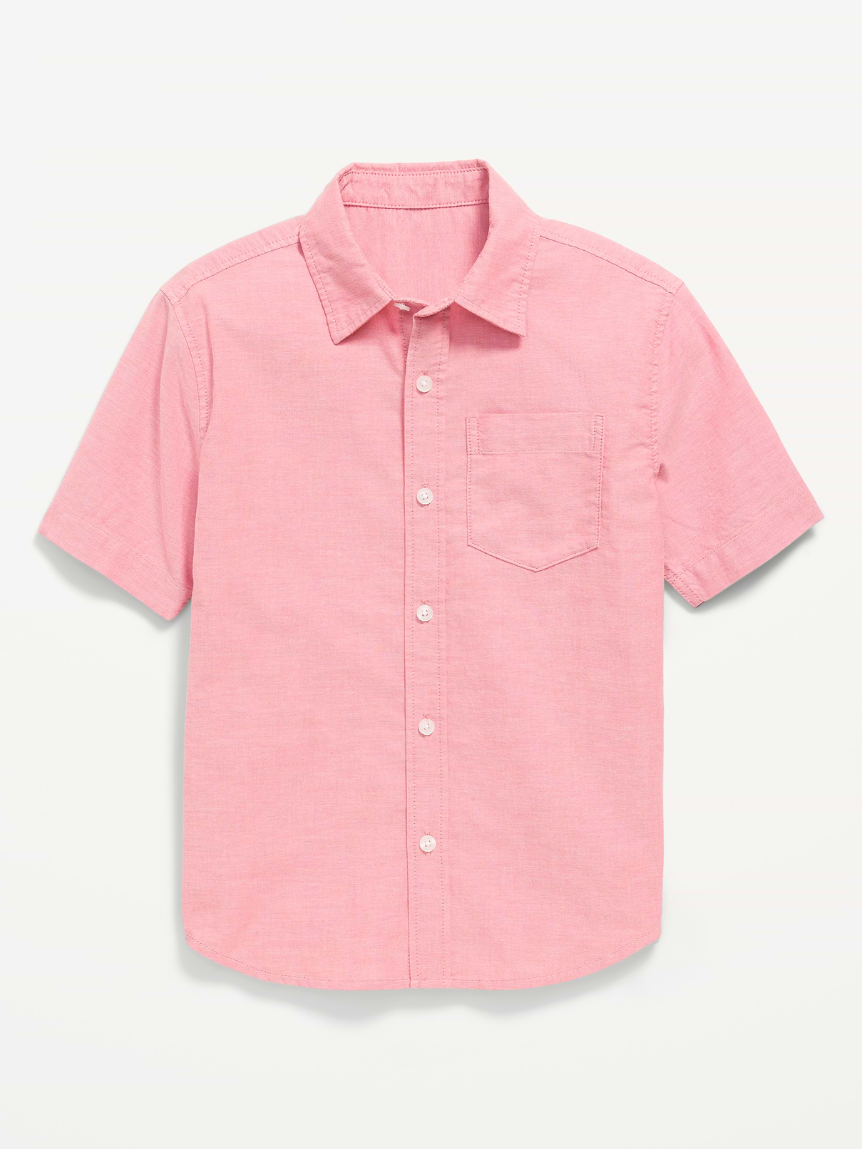 L'image numéro 2 présente Chemise oxford à poche à manches courtes pour garçon