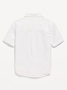 L'image numéro 3 présente Chemise oxford à poche à manches courtes pour garçon