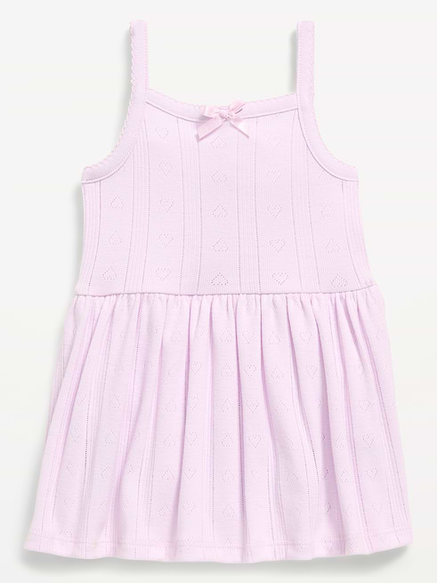 Pointelle Pointelle-Knit Bodysuit Dress for Baby on clearance at Old Navy — 53% off