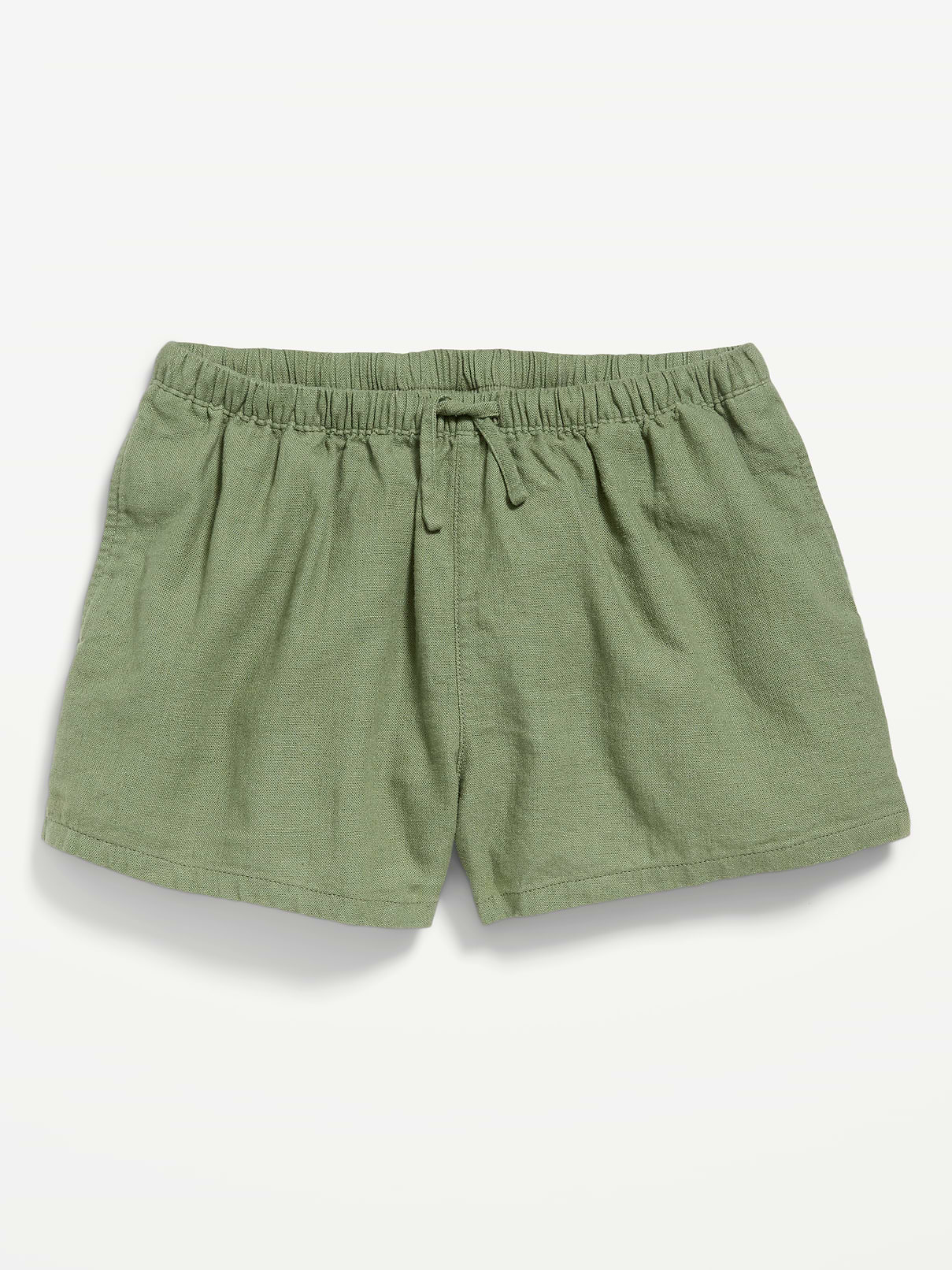 Image number 1 showing, Linen-Blend Shorts for Girls