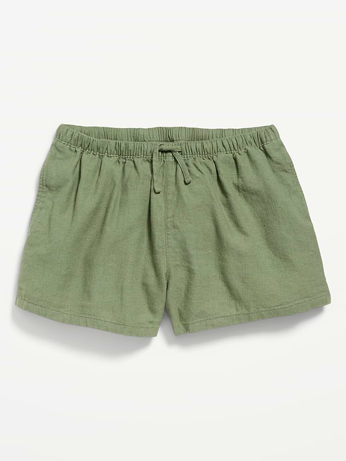 Linen Linen-Blend Shorts for Girls on clearance at Old Navy — 55% off