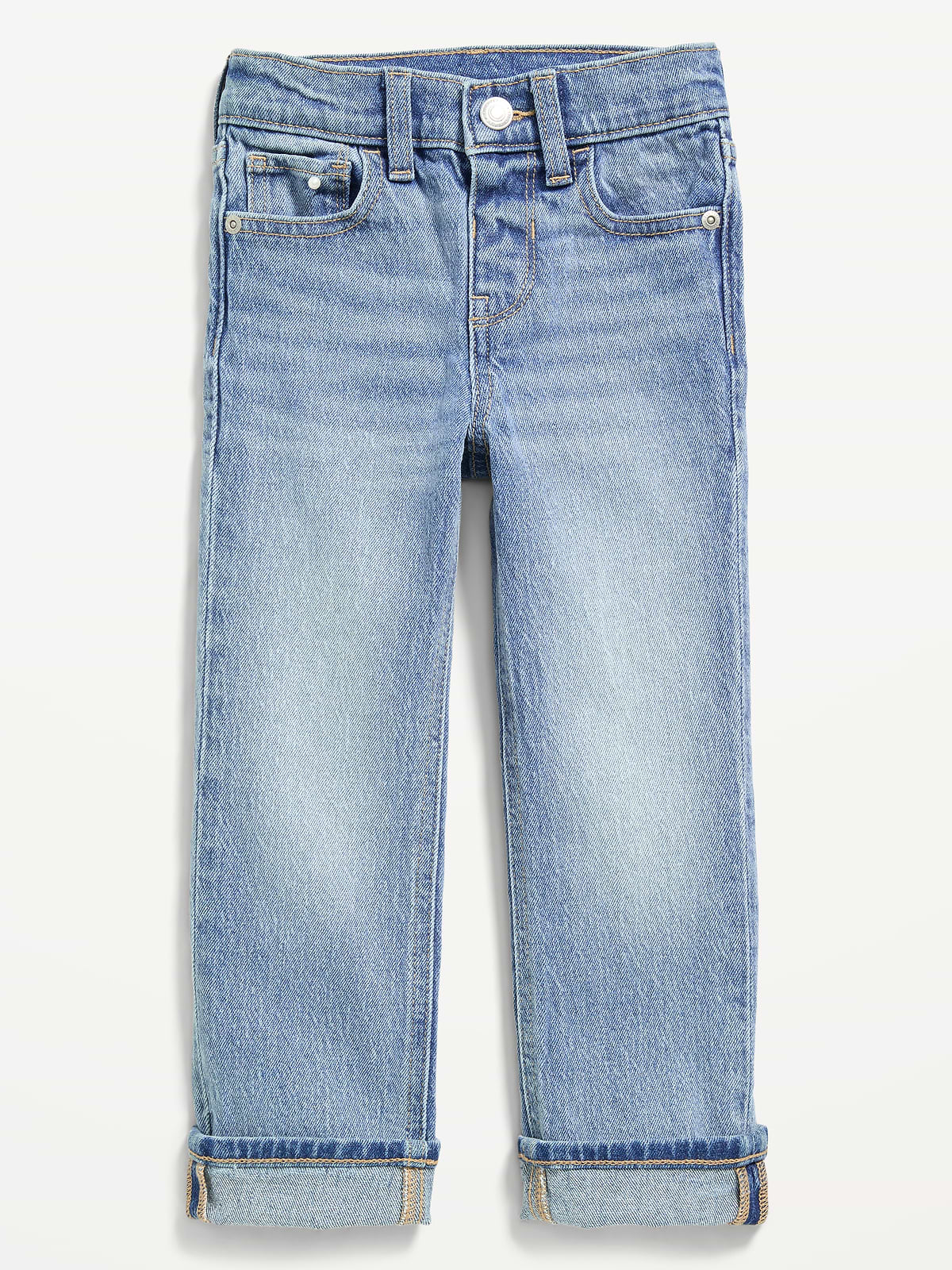Straight-Leg Built-In Flex Jeans for Toddler Boys