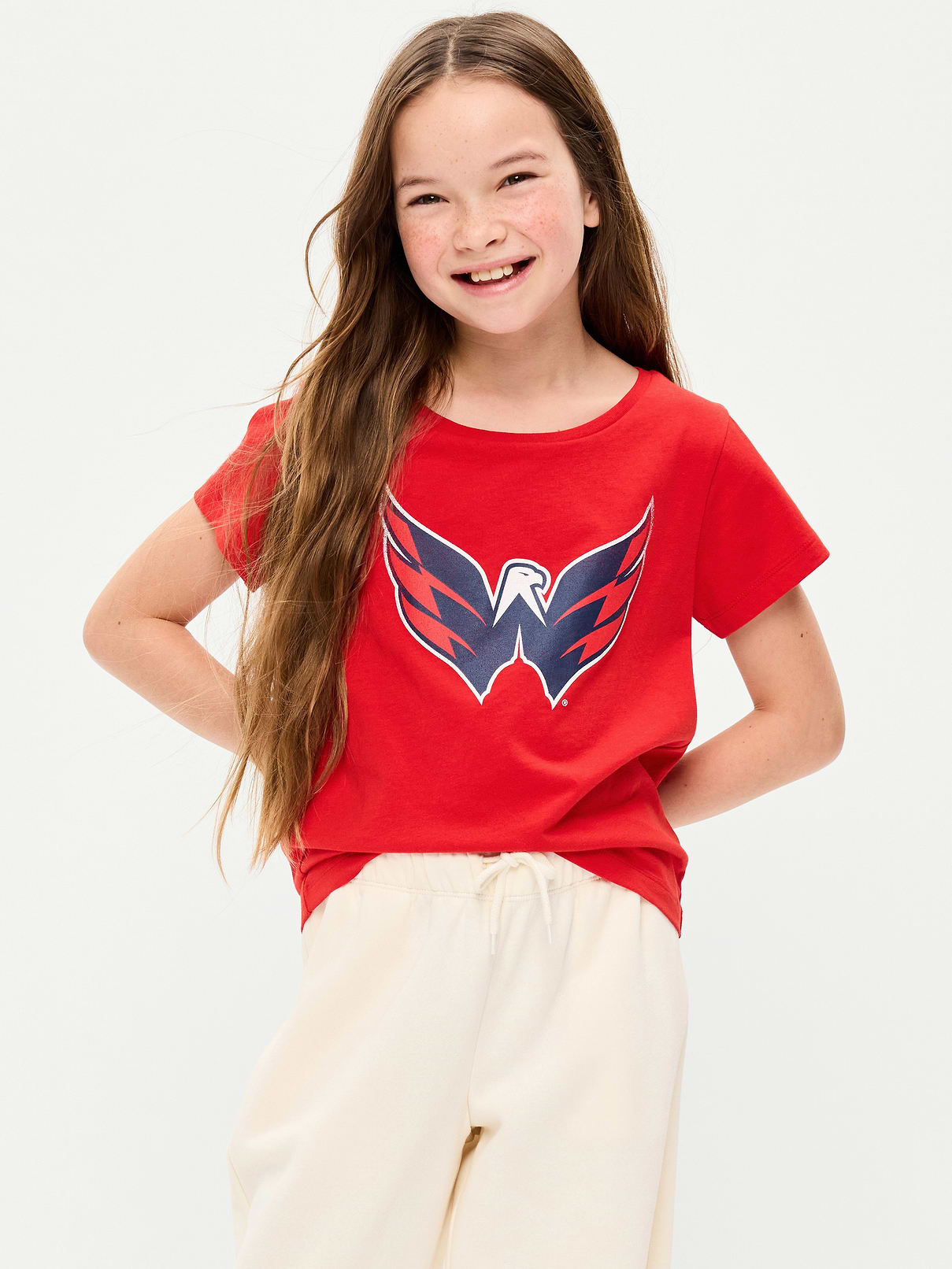Image number 1 showing, NHL Graphic T-Shirt for Girls