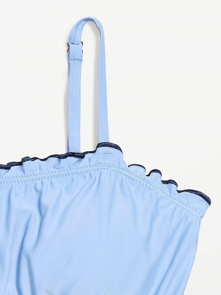 Image number 9 showing, Scoop-Neck Ruffle Swim Top