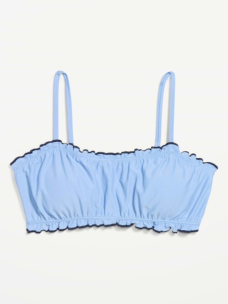 Image number 4 showing, Scoop-Neck Ruffle Swim Top