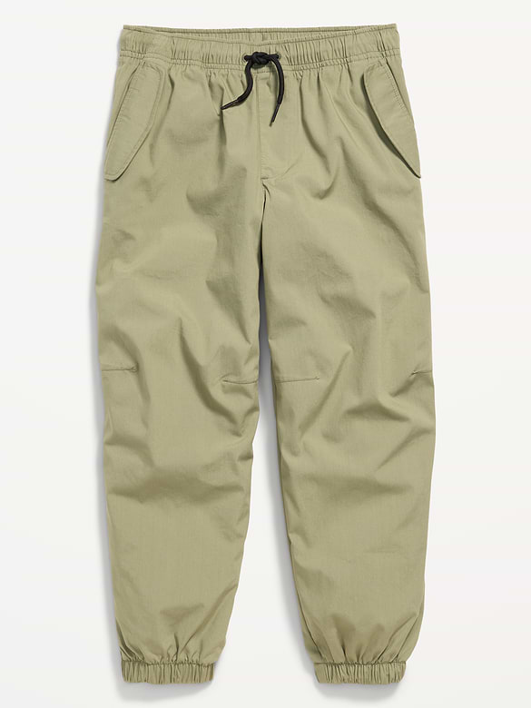 Pantalon de jogging parachute coupe généreuse pour fille