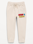 L'image numéro 1 présente Pantalon de jogging unisexe en coton ouaté Disney© pour tout-petit