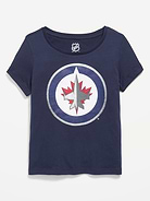 Image 1 of 2, crew neck, short sleeves, drop shoulders, graphic at front, Product #887171