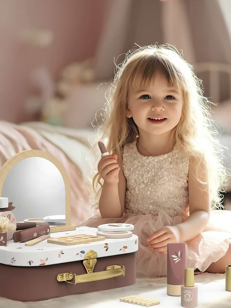 Image 4 of 4, Beauty Suitcase Toddler Toy