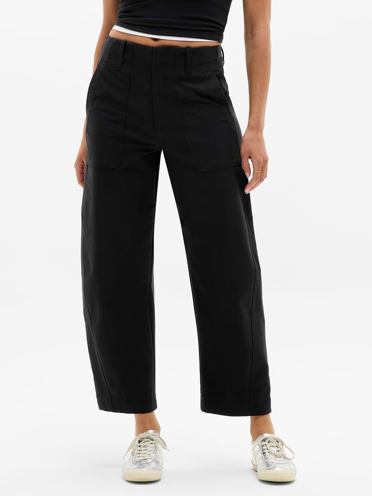 Image number 1 showing, Skyline High Rise Barrel Leg Pant