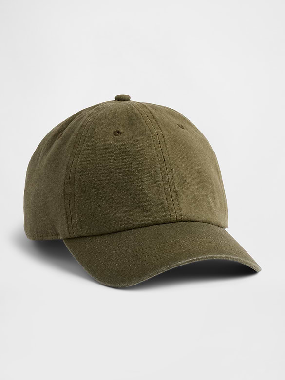 Waxed Canvas Baseball Hat