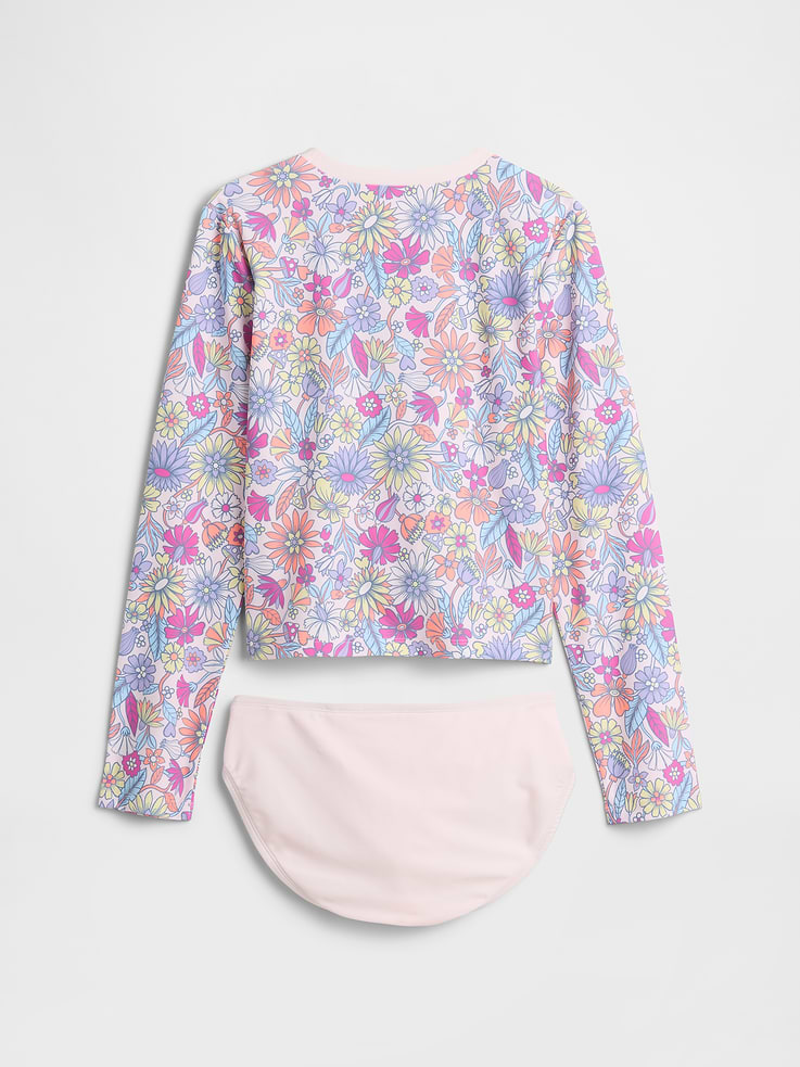Image number 2 showing, Kids Two-Piece Rash Guard