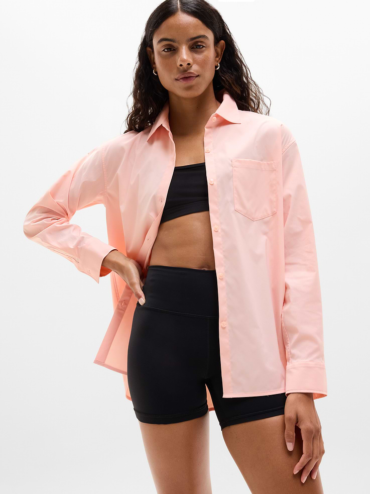 Image number 1 showing, Midday Relaxed Poplin Shirt