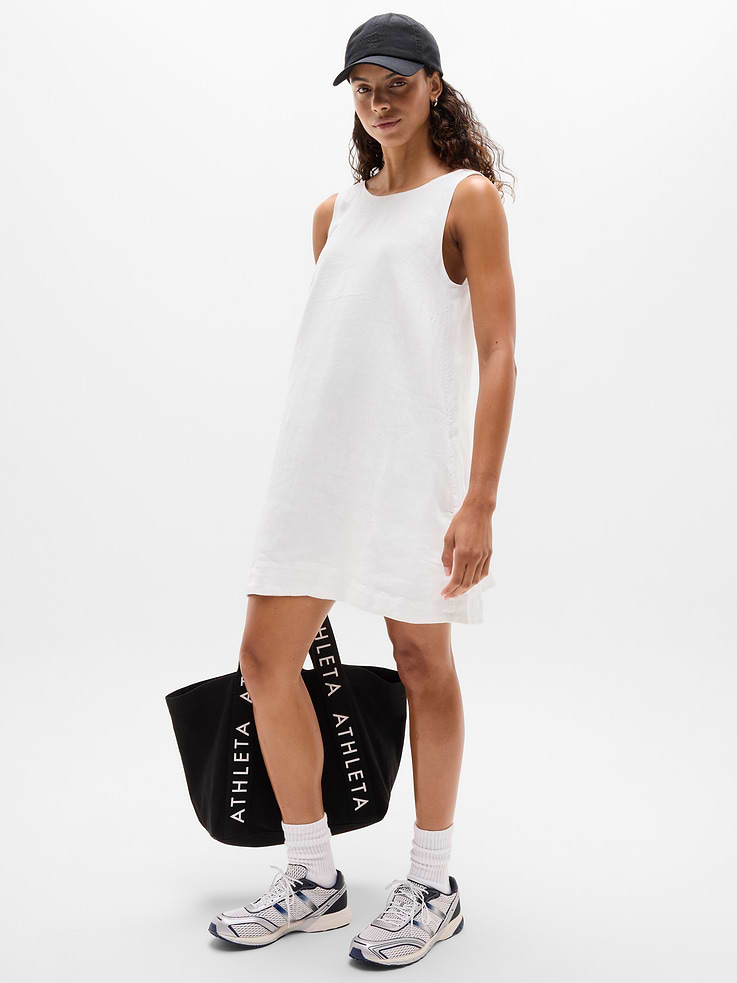Image number 1 showing, Retreat Linen Dress