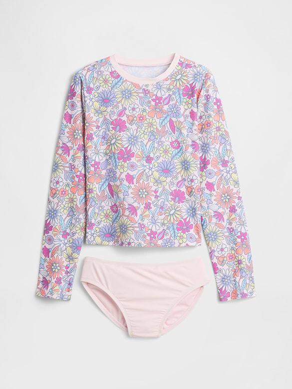 Kids Two-Piece Rash Guard