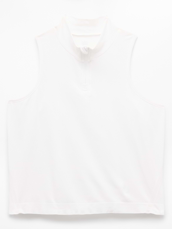 Athleta Girl Power Up Quarter Zip Tank