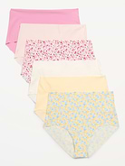 Image number 1 showing, High-Waisted No-Show Brief Underwear 6-Pack