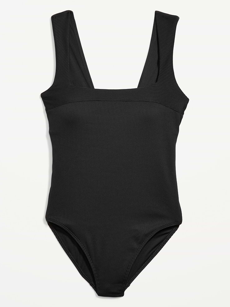 Image number 4 showing, Ribbed One-Piece Swimsuit