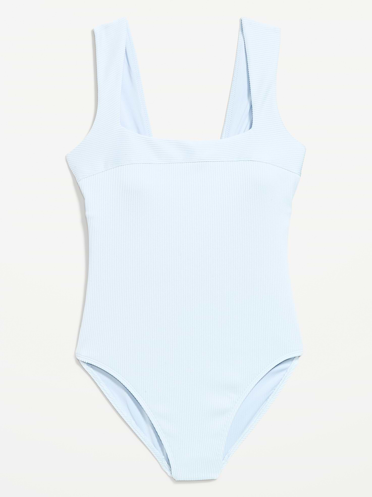 Image number 4 showing, Ribbed One-Piece Swimsuit