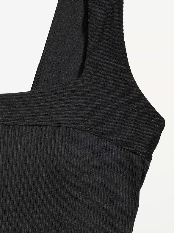 Ribbed One-Piece Swimsuit