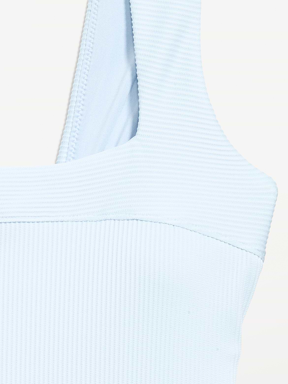 Ribbed One-Piece Swimsuit