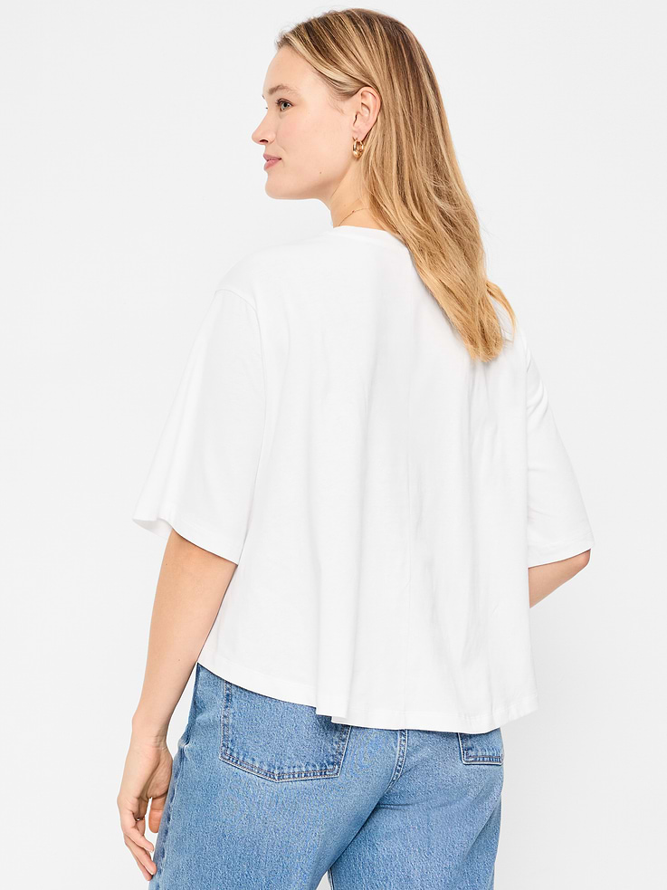 Image number 5 showing, Short-Sleeve Trapeze T-Shirt